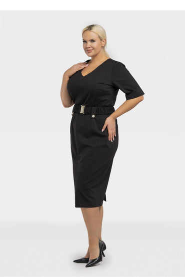 šaty plus size model 195025 Karko