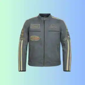 RYINZ Prémiová Moto Bunda s CE Level 2 Chrániči a Vyjímatelnou Vložkou – Šedá Lifestyle Jacket Kladno