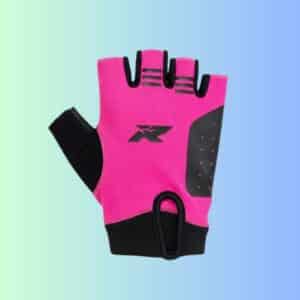 RYINZ Růžovo-Černé Krátkoprsté Fitness & Cyklo Rukavice – Gelové, Prodyšné, Dámské/Unisex, Odběr Kladno