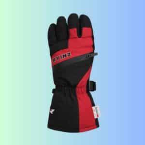 RYINZ Zimní Rukavice Pro – Red/Black Edition, Extra Teplé, Voděodolné, Spona na Zápěstí | Odběr Kladno