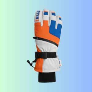 RYINZ Zimní Sportovní Rukavice – Orange/Blue Pro Edition, Extra Teplé, Voděodolné | Odběr Kladno